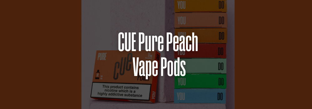 CUE Pure Peach Vape Pods