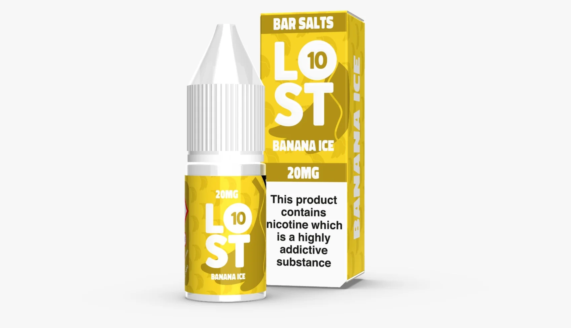 Banana Ice 10ml Nicotine Salt E-Liquid 20mg