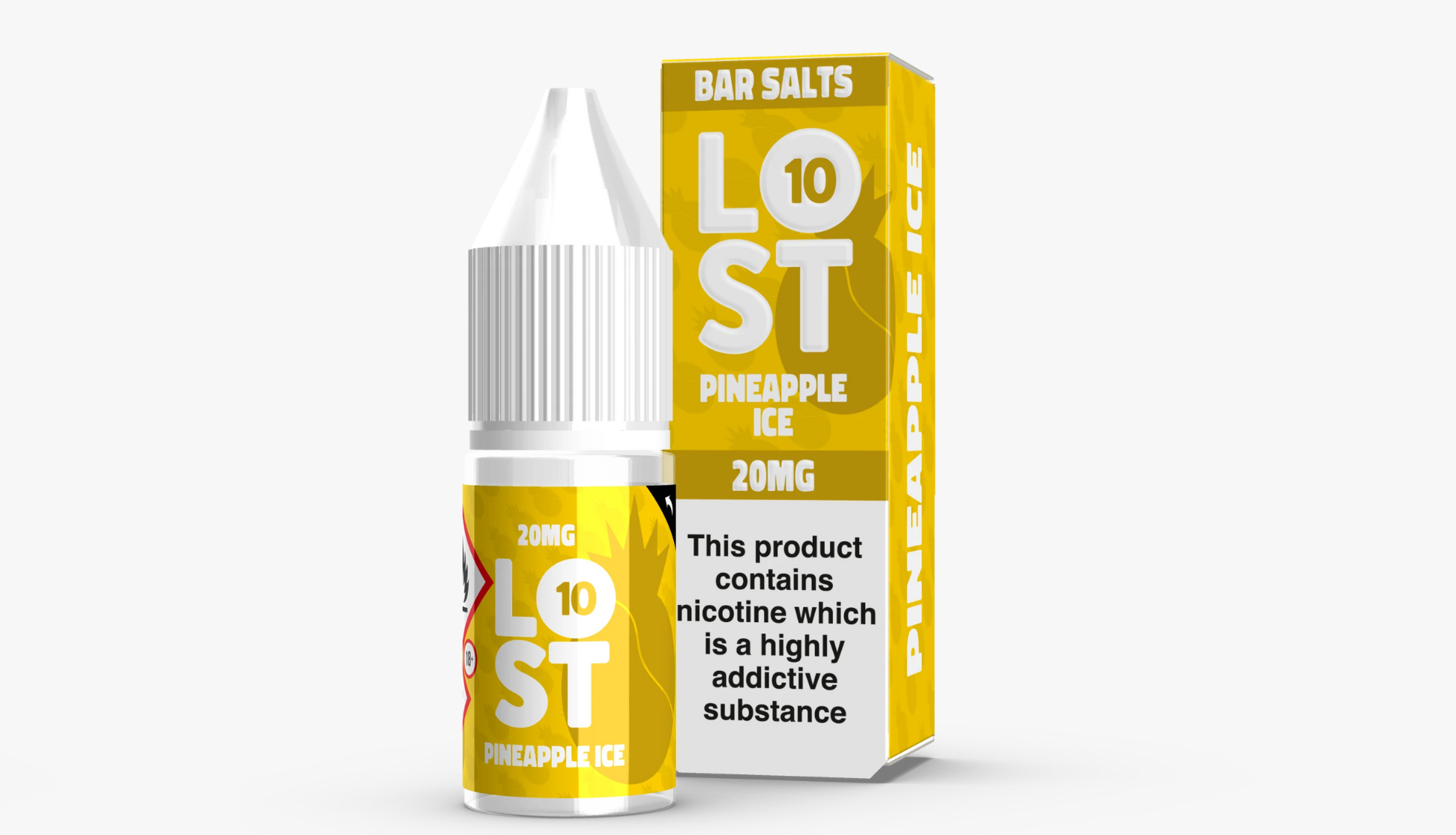 Pineapple Ice 10ml Nicotine Salt E-Liquid 20MG
