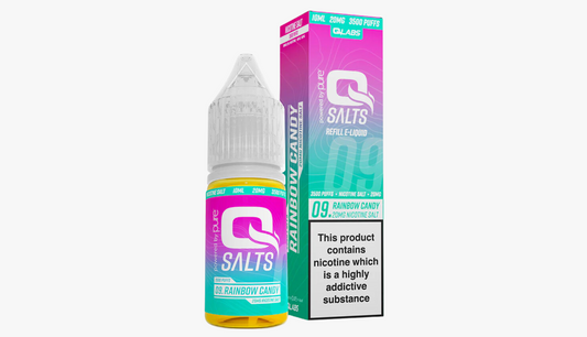 Rainbow Candy 10ml Nicotine Salt E-Liquid by Qsalts 20MG