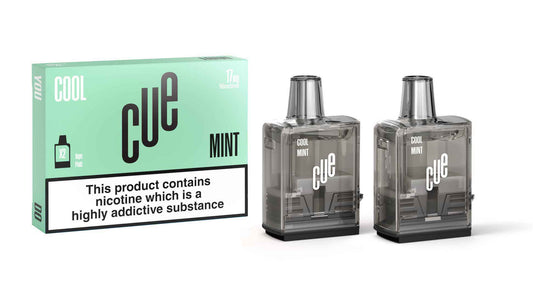 CUE Vapor Cool Mint Vape Pods 17MG